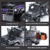 1:24 Spinosaurus Armored Vehicle Off Road SUV Diecast Model Alloy Metal Police Sound & Light Series Collection Hobbies Ornament