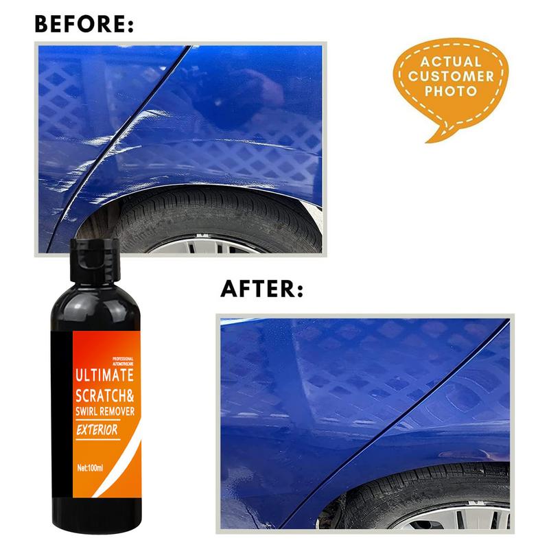 Paint Restorer Car Scratch Repair Car Scratch Repair Wax Scratch Repair Wax For Car Scratch And Swirl Remover No Color