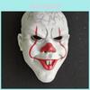 Film It Clown Mask Halloween Party Costume Prop Resin Material For Christmas And Halloween