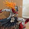 23cm Bleach Hollow Ichigo Action Figure Collectible Doll Saigo No Getsuga Tenshou Hollowfied Kurosaki Ichigo Statue Model Toys