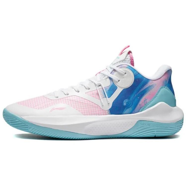 Li-Ning Sonic 9 Team Low White Prism Pink Men s ABPS023-1 EU 41