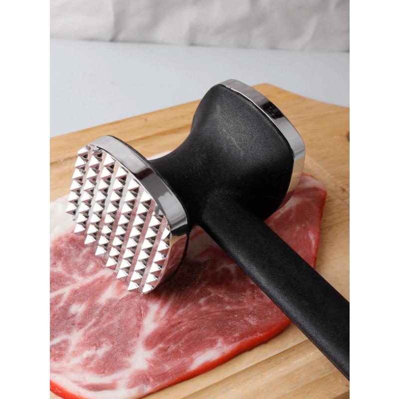 Dual-Sided Meat Tenderizer, Steak Hammer, Meat Pounder, Pork Chop Meat Mallet, Home Use