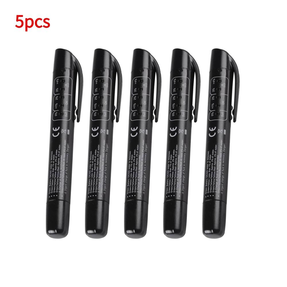 Universal Brake Fluid Tester Accurate Oil Quality Diagnostic Tools LED Indicator Liquid Testing Pen Car Brake Fluid Tester Pen