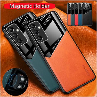 Magnetic Suction Holder Case For Realme C61 C63 C65 C67 C55 C53 GT Neo 3 2 GT2 Pro Protective Cover Shockproof Frame Coque Funda