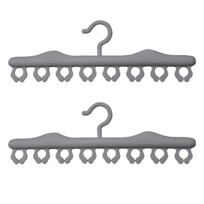 2Pcs Socken Trocknen Racks Wäscheklammern Starke Tragende Winddicht Unterwäsche Socken Trocknen Kleiderbügel Racks