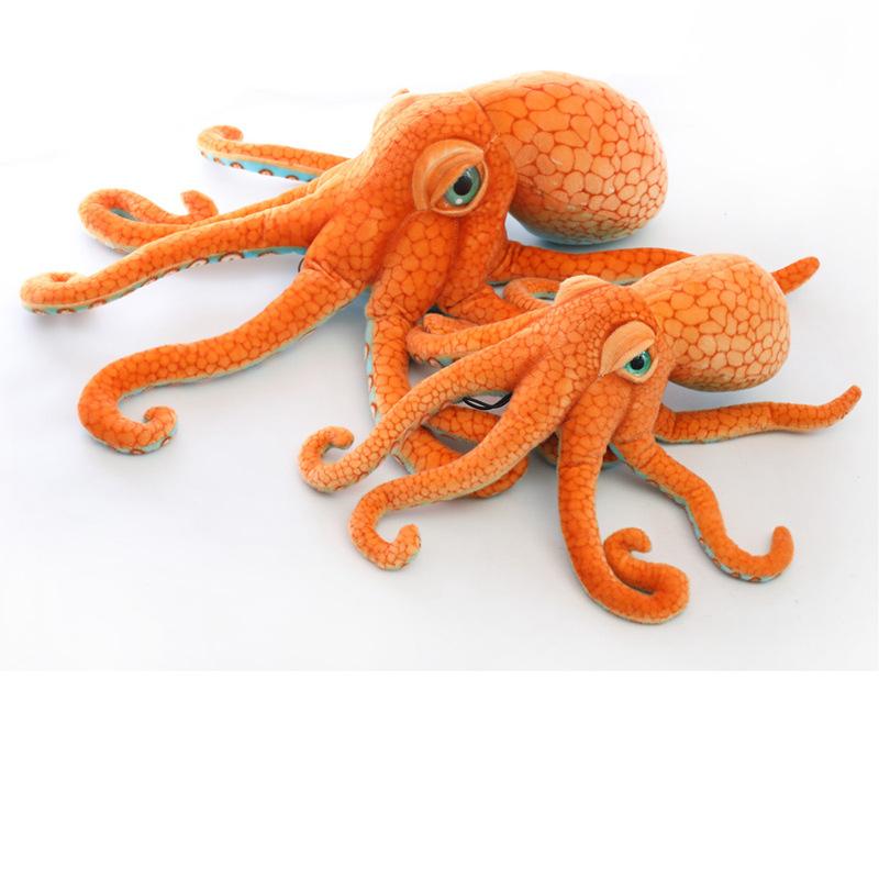 

Simulation octopus octopus squid aquarium animal doll plush toy free children s doll throw pillow rag doll 55cm（0.35kg）