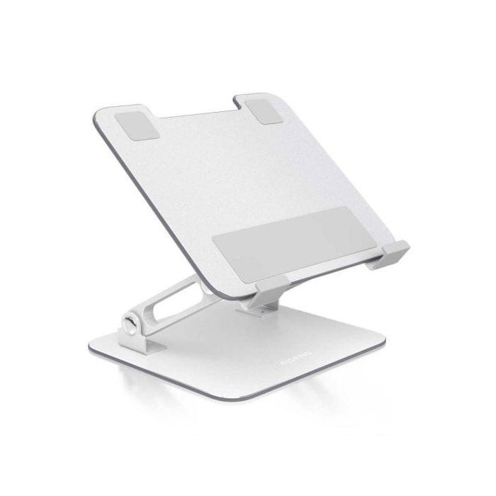 AISENS Soporte portátil/tableta aluminio 7-13" ajustable plegable plata antideslizante
