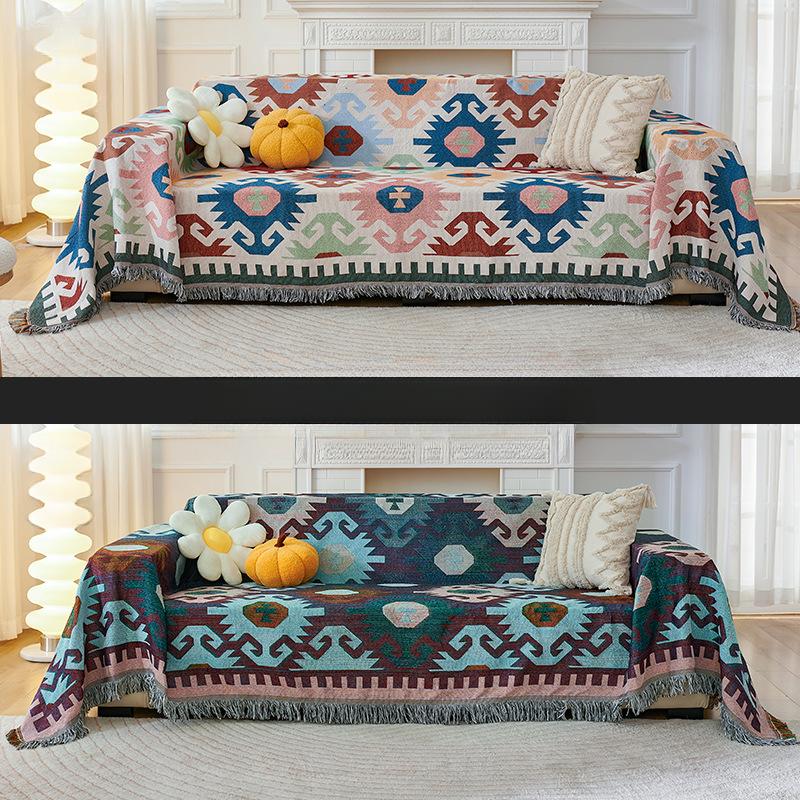 

Полотенце для дивана, полное покрытие, двусторонний чехол для дивана, универсальный чехол, универсальный чехол для четырех сезонов, диванная подушка, коврик для пикника, кемпинга, дома 180*230cm