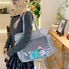 New  Light Travel Shopping Portable Crossbody Bag for Women Fashion Design Sweet Girl Ulzzang Cartoon Ita Bag