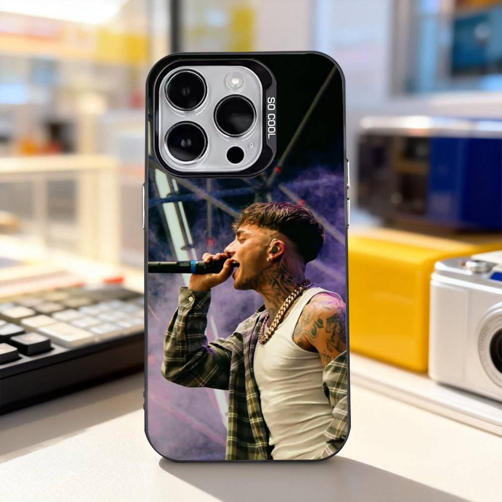 Singer T-Tony B-Boy Cool For iPhone 11,12,13,14,15,16,17,Pro,Max,Plus,E,Air,Mini Phone Case IMD Matte Black