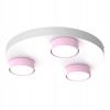 3-point LED Ceiling Lamp Plafon Circle Pastels
