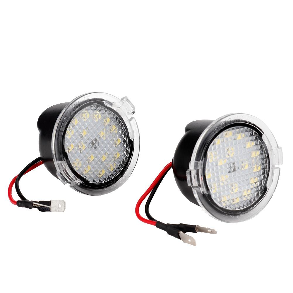 LED Under Side Rearview Mirror Lamp High Brightness Easy Installation ABS Material for Taurus Expedition