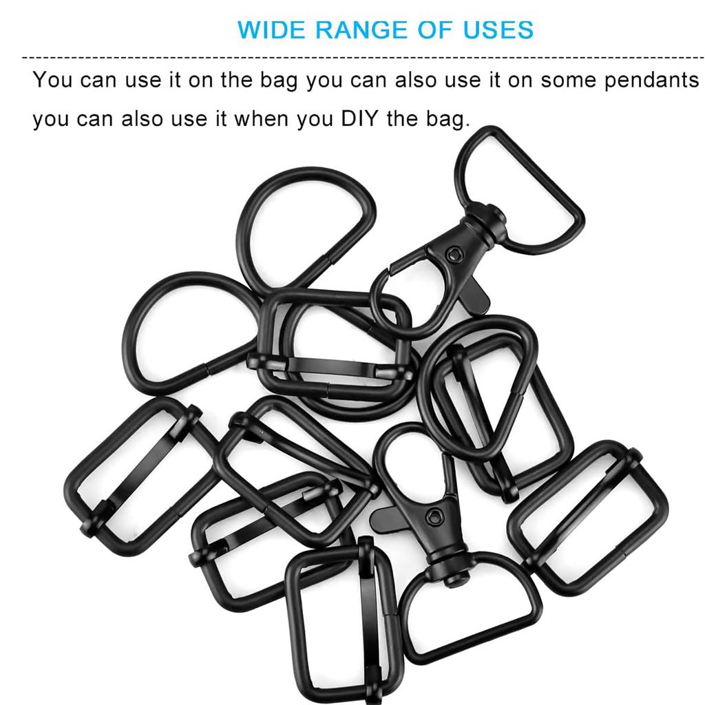 Sturdy Keychain with Spring Hook and Rope Versatile Keychain with Durable Buckles Carabiners Keychain Making Supplies