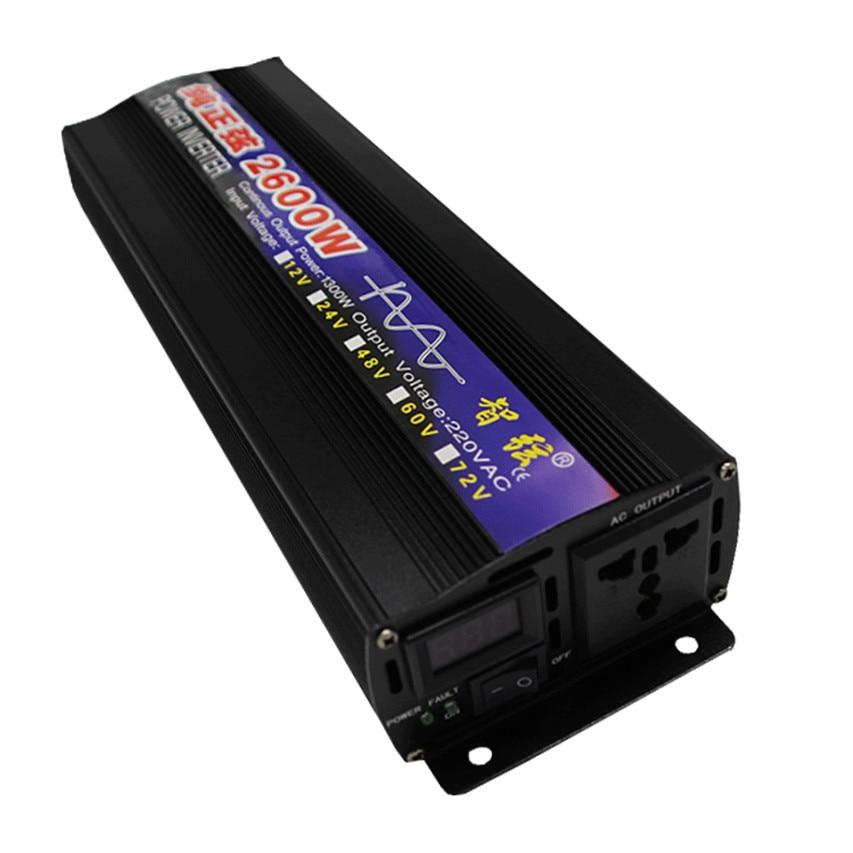 Satın alın Pure Sine Wave Inverter DC 12V 24V 48V 60V To AC 220V 50HZ ...