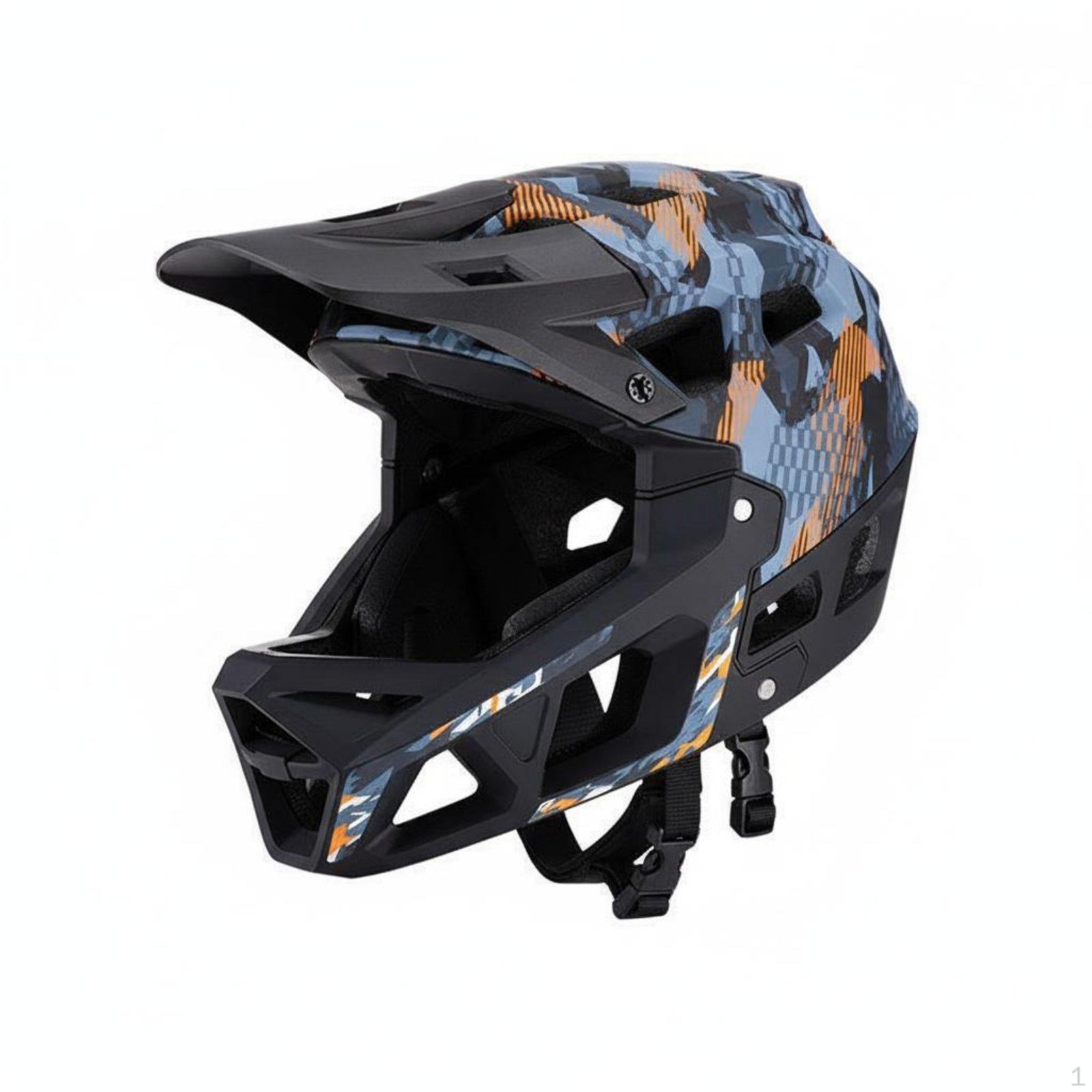 FullCoverage Mountain Bike Helmet Impact Resistant Full Shock Absorption