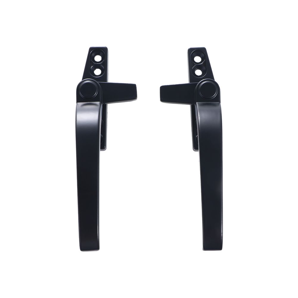 Thickened Open Door Window Handle Right/Left Hand Aluminum Alloy Window Lock Handle Black/White With Lock Hardware