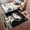Snoopy Sweet Love Ride Rectangular Rug Nonslip Easyclean Carpet For Kids Bedroom Play Area Home Decor Great Holiday Gift