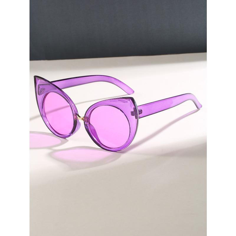 Fashion Big Frame Cat Eye Sunglasses Women Luxury Stylish Sun Glasses