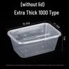Deshangyuan Disposable Thickened PP Food Containers (Lidless)