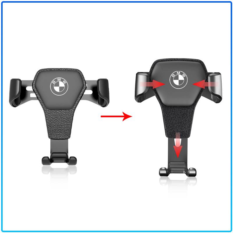 Support de téléphone pour voiture Support de ventilation Navigation GPS Style de voiture mobile Pour BMW M Performance Série 1 3 5 7 M3 M4 M5 M6 X1 X3 X5 X6 X7 E30 E34 E36 E39 E4
