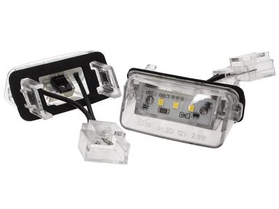 Citroen Berlingo C3 C4 C5 DS4 Jumpy Saxo Spacetourer Xsara LED License Plate Lights 2 Pcs Set