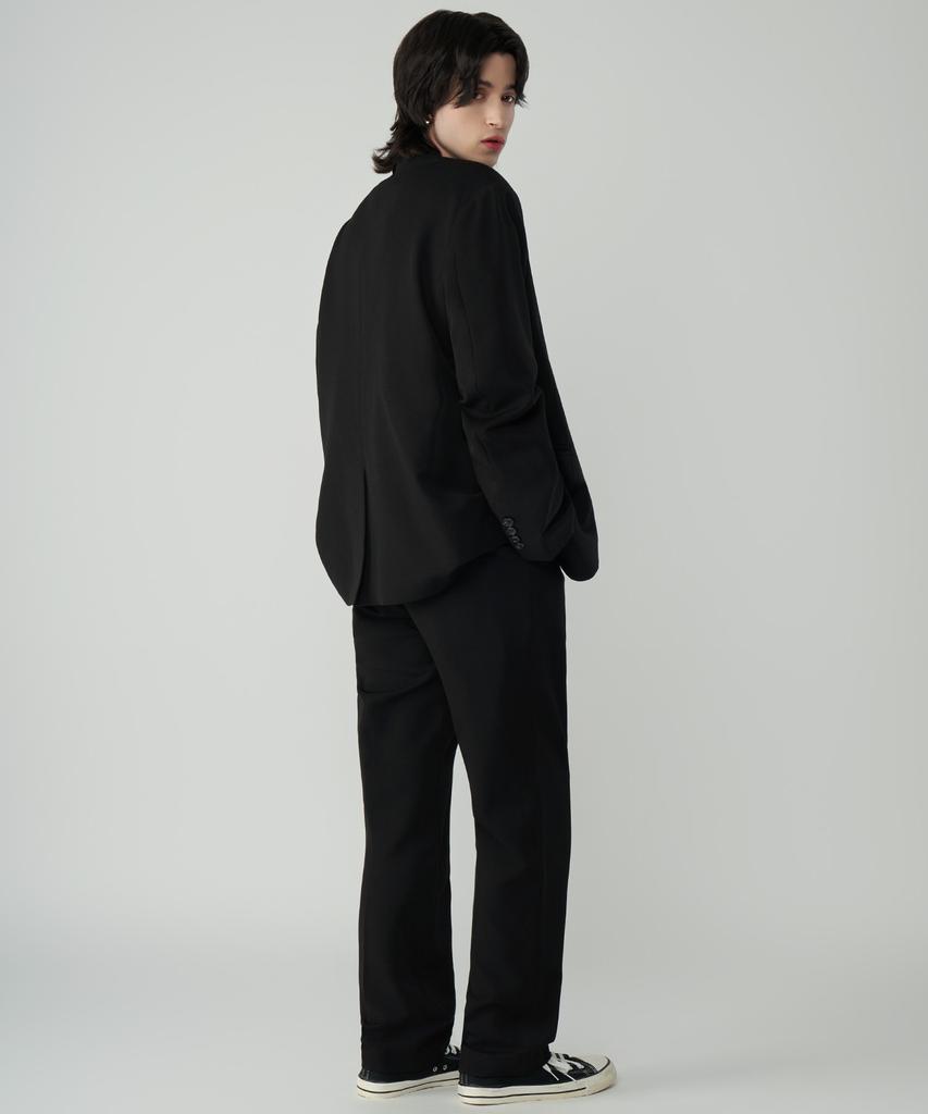 Untapped Studio [Set Up] Semi-Wide Pants & Oversized Suit Set 2 Colors