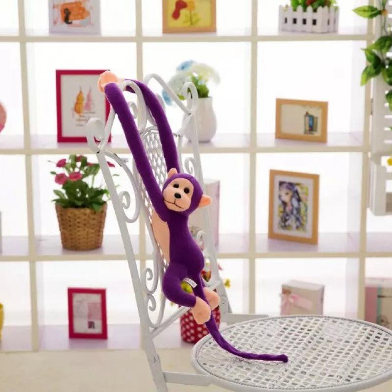 Long-armed Monkey Plush Toy Curtain Strap Monkey Doll Curtain Buckle Electric Car Anti-collision Doll Children's Rag Doll