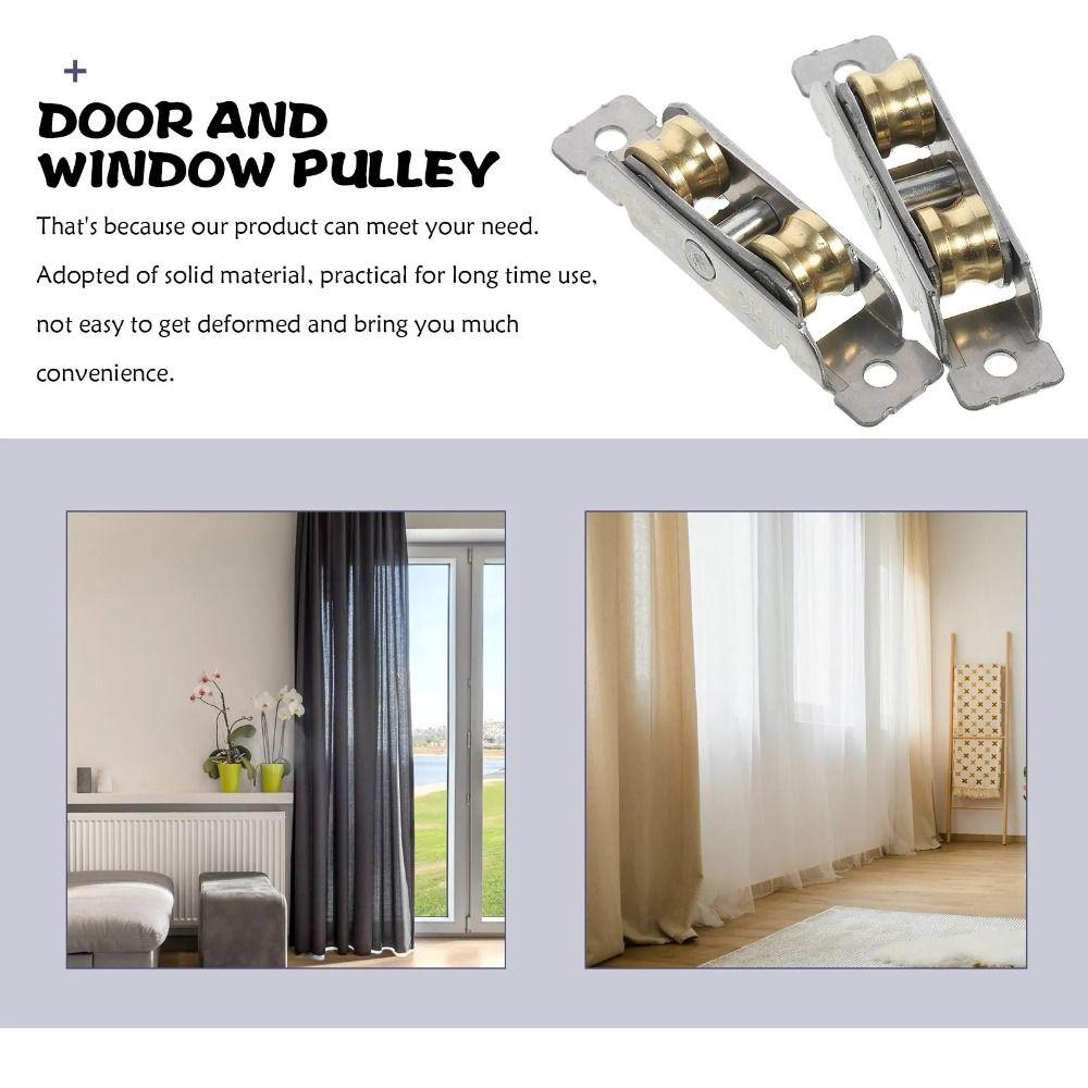 Low Friction Sliding Door Pulley Window Pulley Replacement  Household Repair