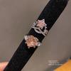 Zirkon Herz Offener Ring Für Damen Mit Zirkonia Schmuck Modeaccessoire