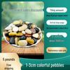 Courtyard Five-Color Pebble Paving: Natural Small Stones for Garden Landscaping