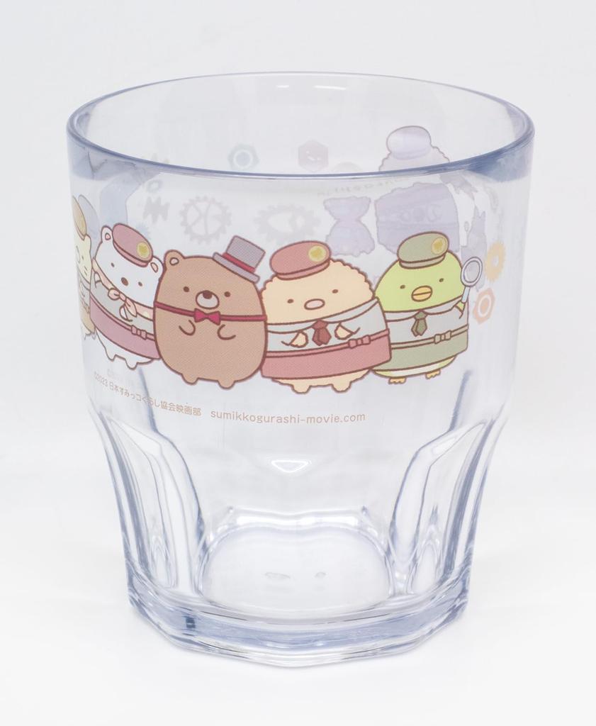 OSK Sumikko Gurashi The Mysterious Child of the Patchwork Factory Plastic Cup Orange Movie C-7 [C-7]