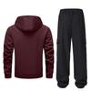 Men's Tracksuit Spring Autumn Casual Hoodie+Sweatpants 2PCS Sweatshirt Suit Men Gym Jogging Training