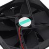 Solar Panel Powered Fan Kit 20W Monocrystalline Solar Panel Exhaust Fan Kit for Outdoor Travel Greenhouse Black