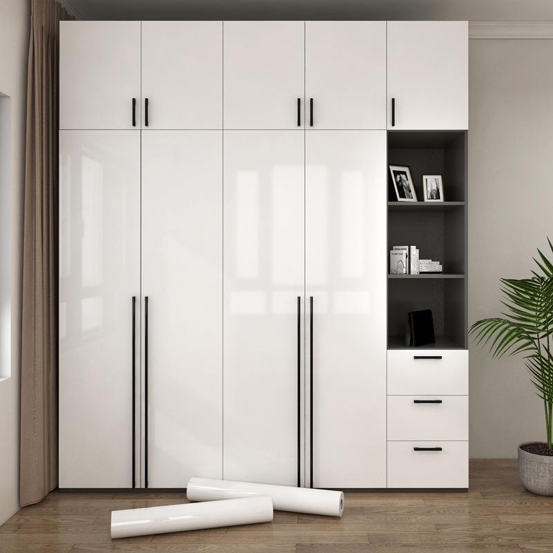 

Белая глянцевая водонепроницаемая самоклеящаяся пленка для шкафов и мебели 5m x 10cm