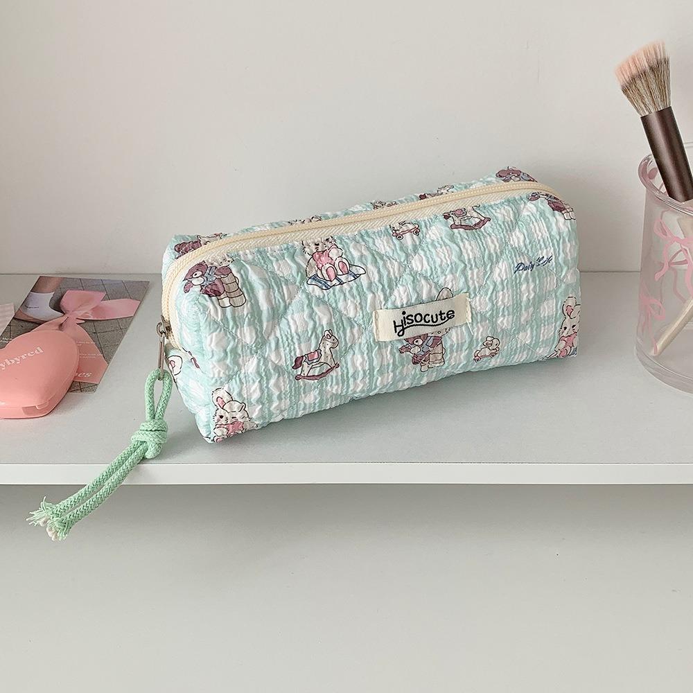 Cartoon Pencil Case Multifunctional Desktop Stationery Organizer Pouch New Cosmetic Bag Student
