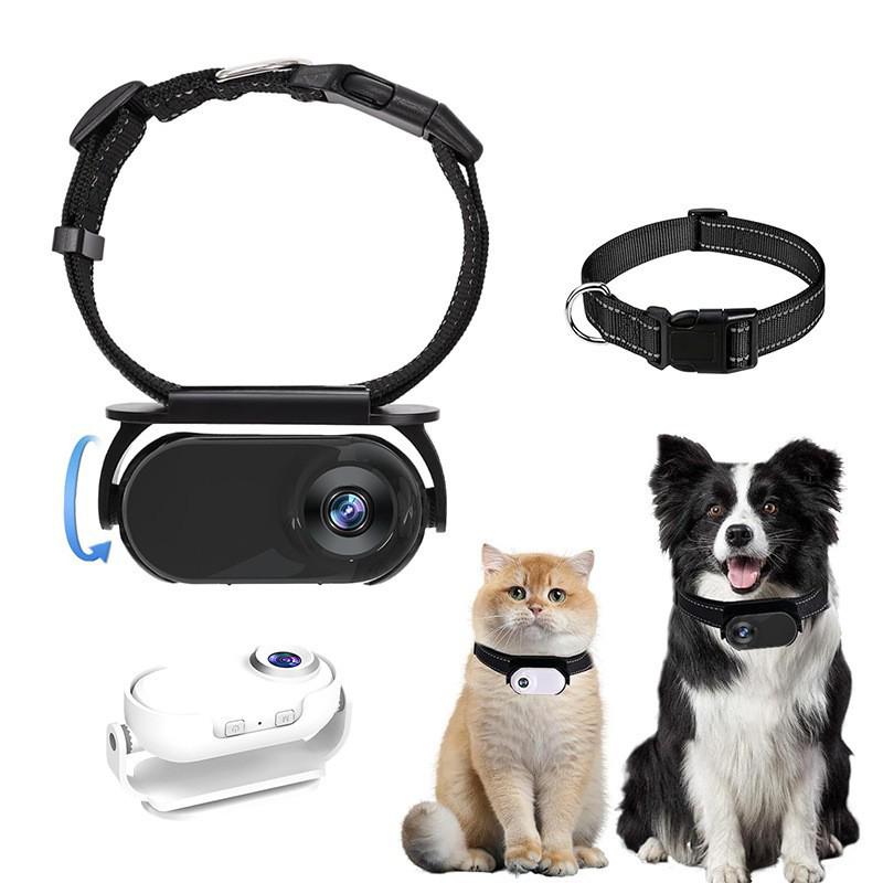 Cross-border Thumb Action Pet Cam: Vlog, Direct Record, Sports & Cycling Collar Camera
