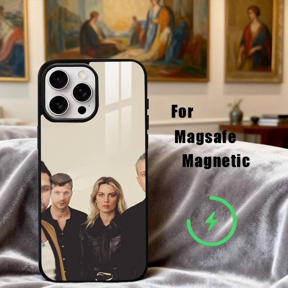 Alternative W-Wolf Alice Band Phone Case For iPhone17,16,15,14,13,12,11 Plus,Pro Max Magnetic For Magsafe Wireless Charging