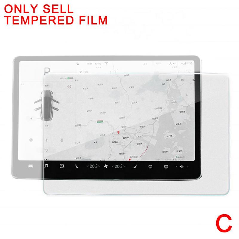 

15Inch Model3 / Y Car Screen Tempered Glass Protector Film for Tesla Model 3 Accessories Navigator Display HD Film 15Inch
