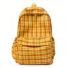 Plaid Schoolbag Women's Lightweight Backpack