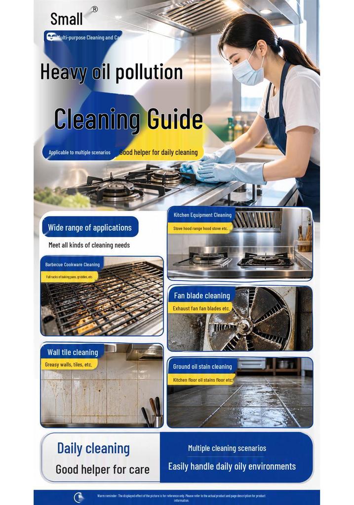 Heavy-Duty Industrial Oil Stain and Mold Parts Degreaser