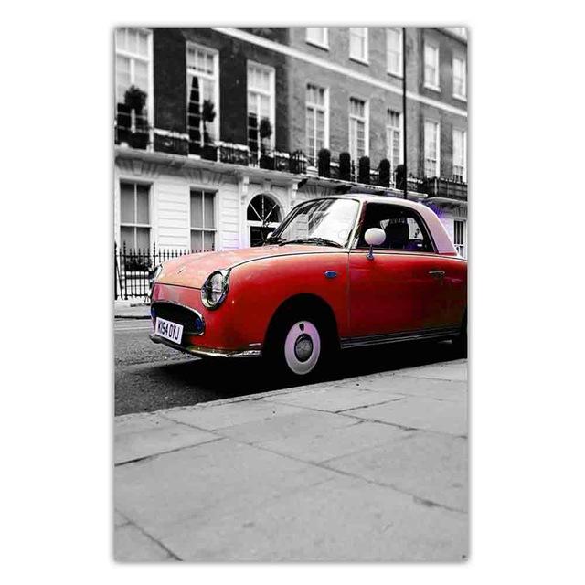 Nordic City Landscape Fashion Canvas Painting World Famous City Street View Poster Office Living Room Home Decoration Mural No Frame