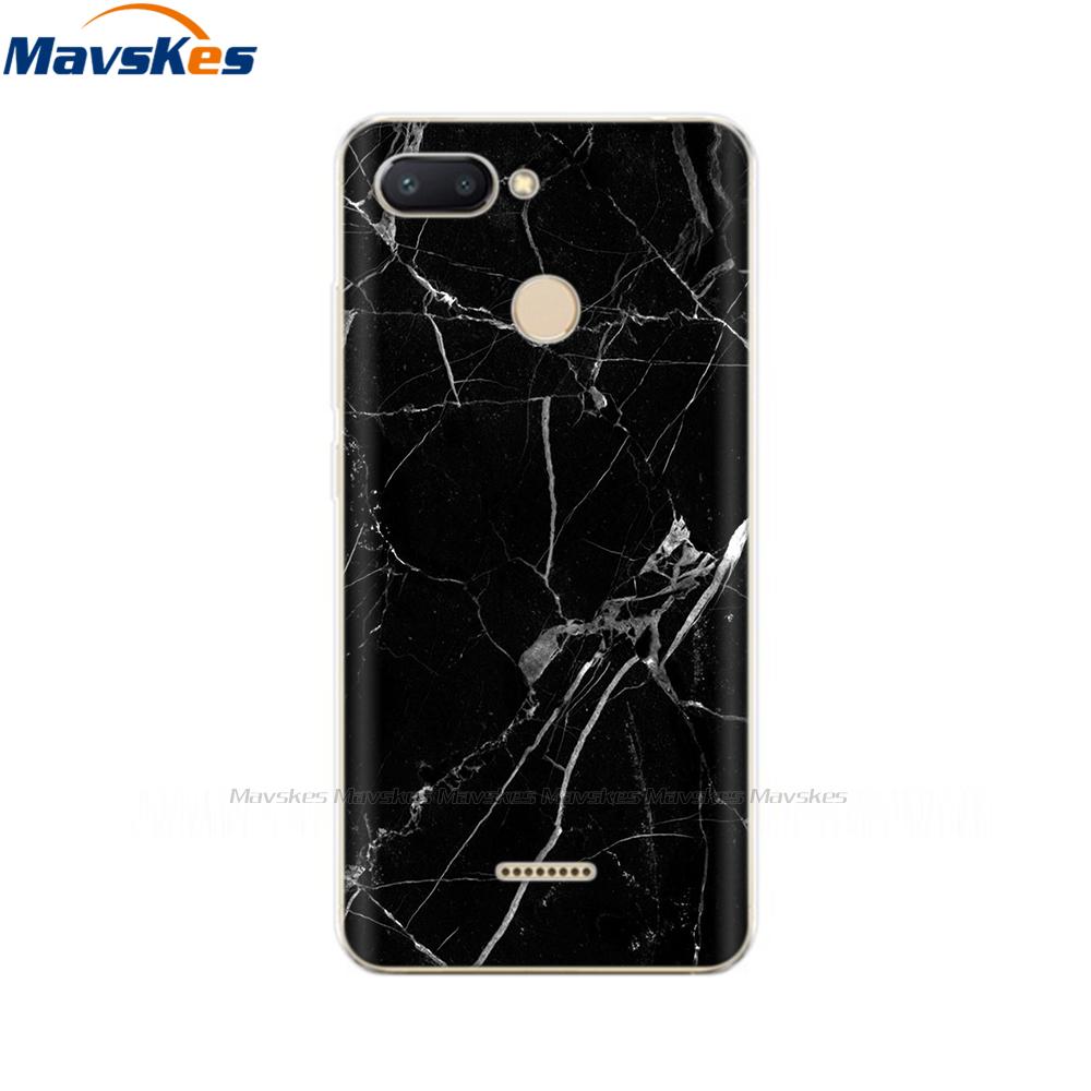 Silicone Cover for Xiaomi Redmi 6 Case Full Protection Soft Tpu Back Cover Phone Case for Xiaomi Redmi 6 Redmi6 Bumper Coque Bag