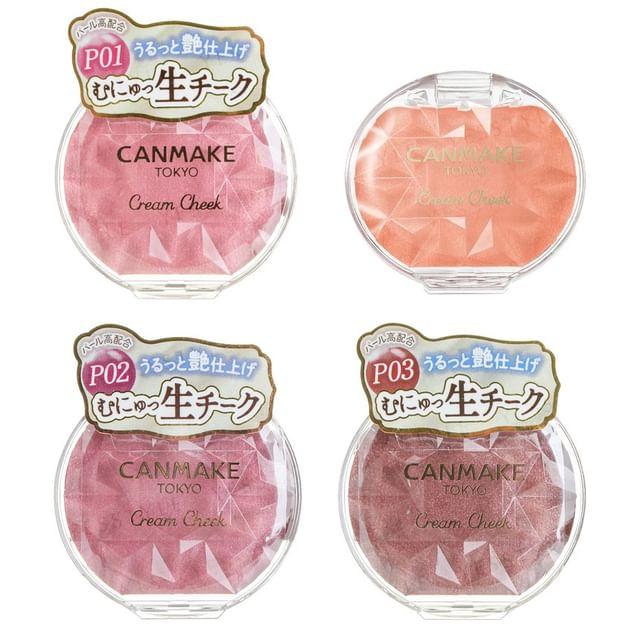 

CANMAKE Кремовые румяна жемчужного типа P05 Pale Lilac