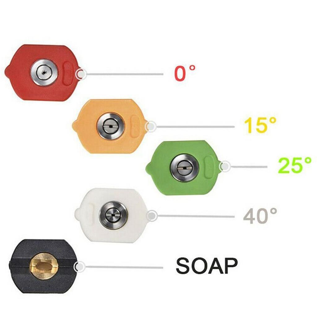 Quick Coupling Nozzle Replacement Wash 5 Pieces/Set