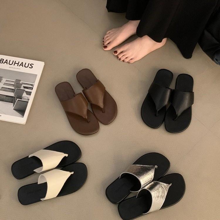 Platform slippers women's summer wear 2025 new fashion beach flip-flops women's sandals casual flip-flops sandals