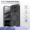 For Xiaomi Redmi Note 14 Pro+ 5G Case Shockproof  Matte PC+TPU Anti-fingerprint Translucent Cover for Redmi Note 14 Pro+
