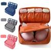 Tragbare Reise-Aufbewahrungstasche, multifunktionale BH-Unterwäsche-Organizer-Taschen, Kulturbeutel, Kosmetiktasche für Outdoor-Reisen
