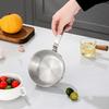 304 Stainless Steel Oil Pot Egg Frying Pan Mini Soup Milk Pot Cooking Saucepan Scalding-Proof Kitchen Tool Cookware