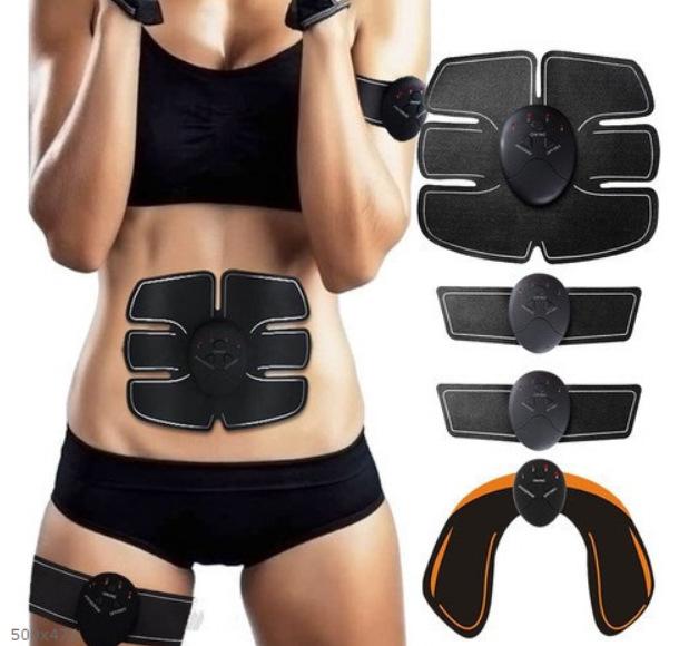 EMS Smart Abdominal Muscle Trainer: Unisex Home Fitness Equipment for Lazy People - Slimming and Toning Stomach.