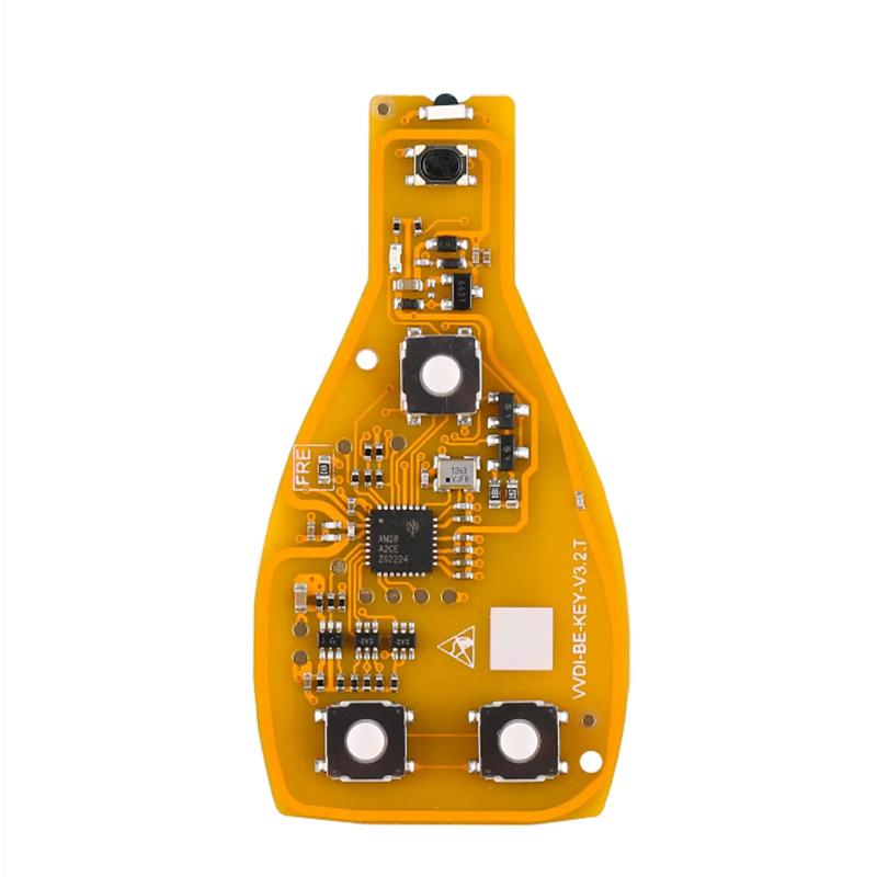 5pcs no logo XHORSE VVDI BE Key Pro V4.2 PCB Remote Chip Improved Version 315/433MHz Can MB BGA Token XNBZ01 for Mercedes Benz